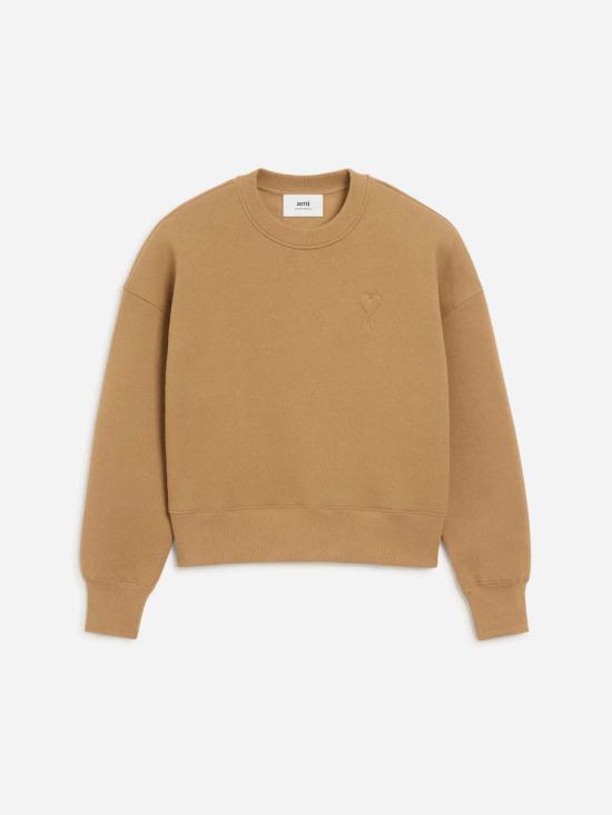 25FW 아미 스웨터 USW755 749 280CAMEL Brown