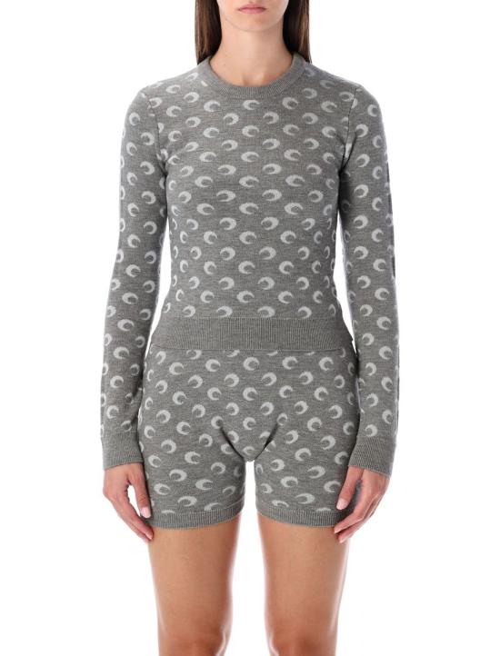 25FW 마린세르 스웨터 25AWTK014BCKNI0530 GR60 MISTY GREY