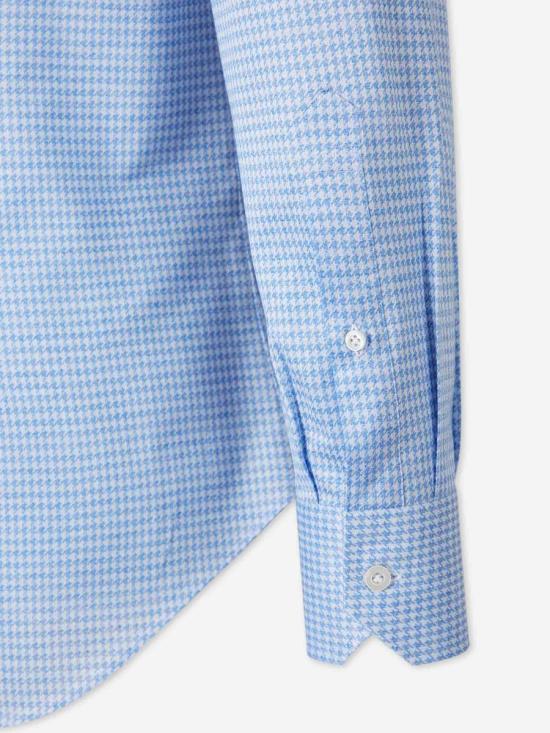 25FW 프레이 긴팔 셔츠 GABRIEL 1BIANCO CELESTE PIE DE PULL BLUE - FRAY