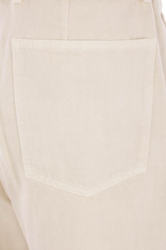 25FW 르메르 벨티드 트위스트 팬츠 PA326LD1065WH027 DENIM SNOW CLAY - LEMAIRE