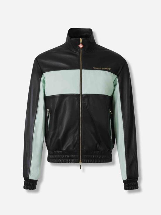 25FW 카사블랑카 자켓 MPF25JK382 01BLACK MINT Black