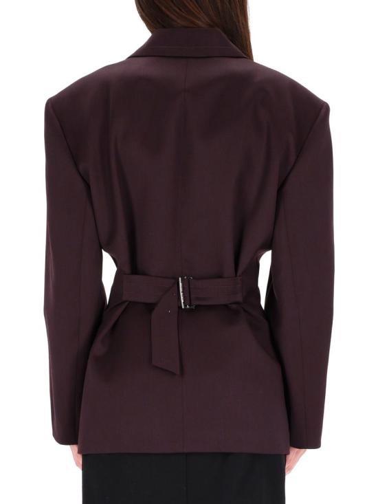 25FW 마그다뷰트림 자켓 104925 BURGUNDY Red - MAGDA BUTRYM