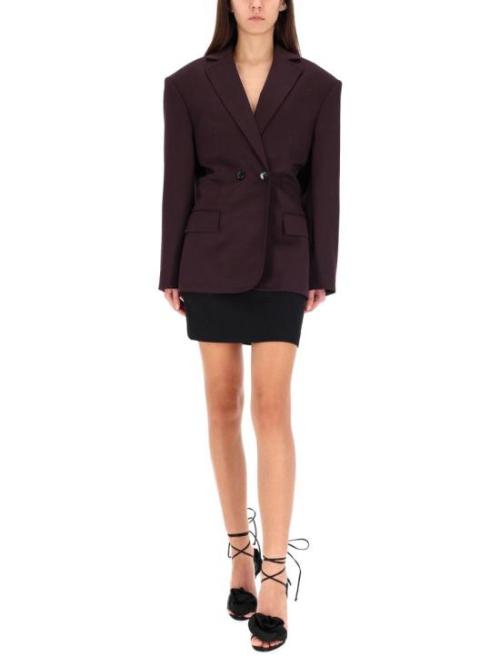 25FW 마그다뷰트림 자켓 104925 BURGUNDY Red - MAGDA BUTRYM