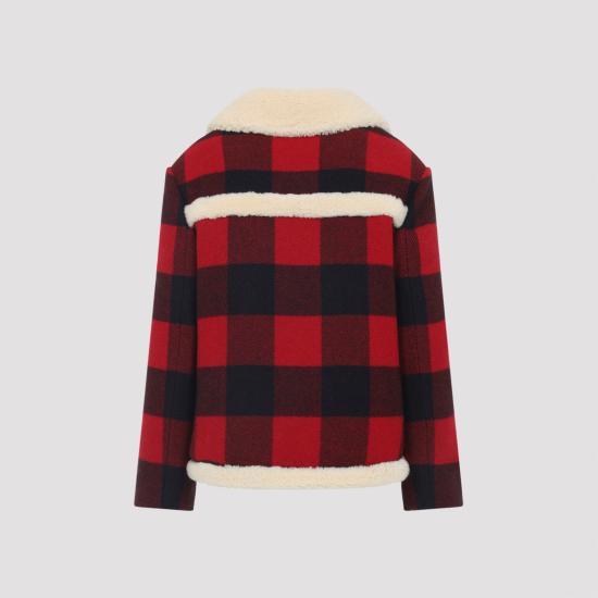 25FW 셀린느 무스탕 RM02L0646 27NG ROUGE NOIR - CELINE