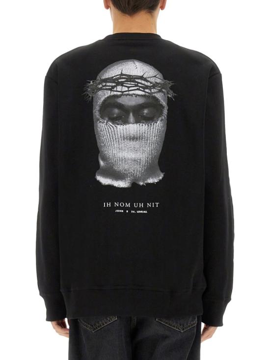  이놈어닛 긴팔 티셔츠 NUS25232 009 Black - IH NOM UH NIT