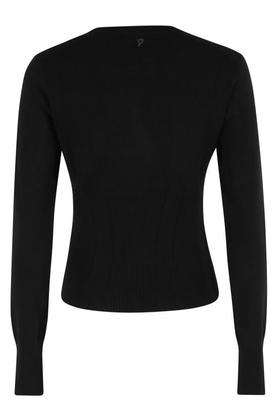 25FW 돈답 스웨터 DT406 M00986 002 097 Black - DONDUP