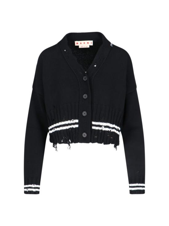 25FW 마르니 가디건 CDMD0223Q0 UFC652V2N99 Black
