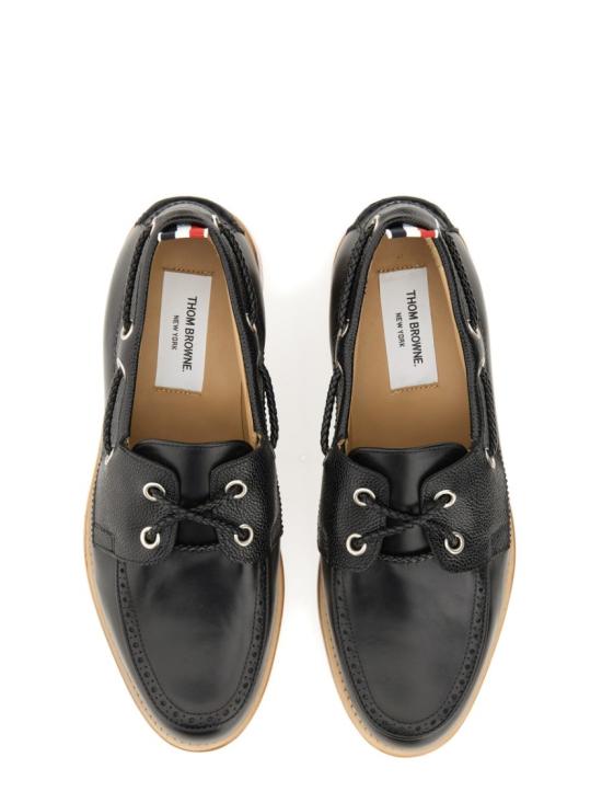 톰브라운 로퍼 MFD251A 05584001 Black - THOM BROWNE