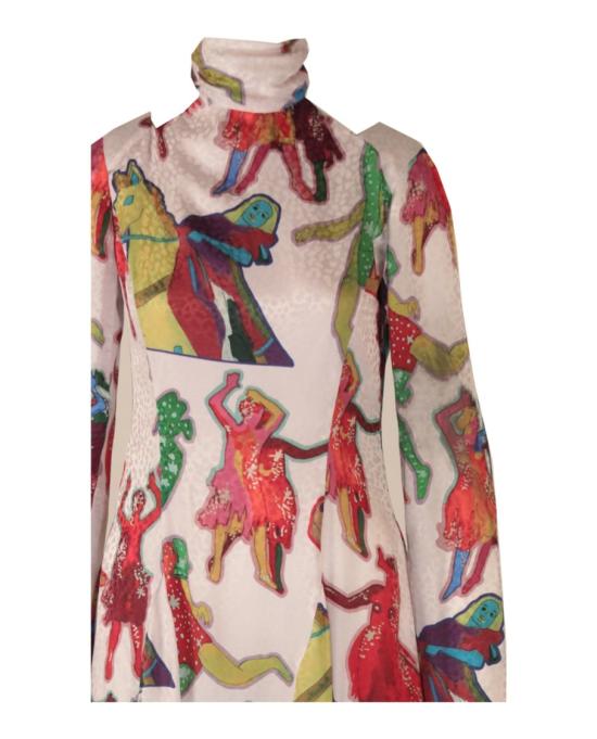  스텔라 맥카트니 원피스 576264 SNA38 8486 44 Multicolor - STELLA MCCARTNEY