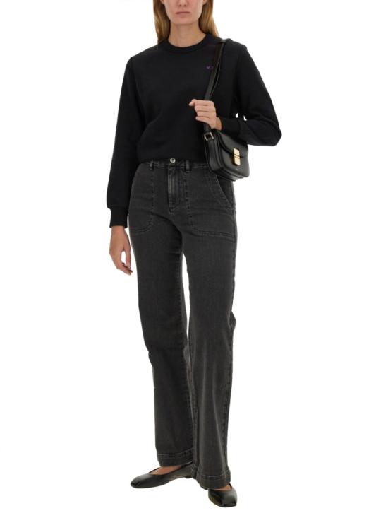  아페쎄 긴팔 티셔츠 COHBR F27918 TZL Black - A.P.C.