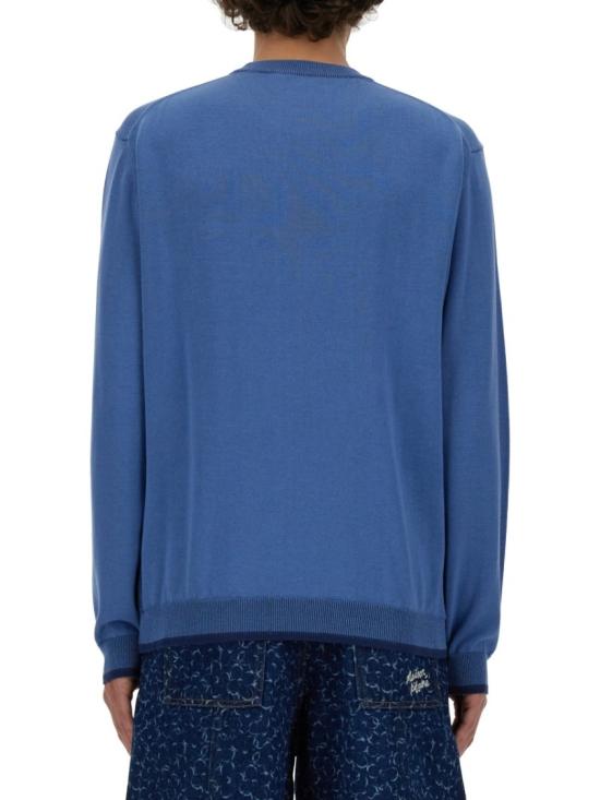  메종키츠네 스웨터 MM00801KT1103 P428 Blue - MAISON KITSUNE