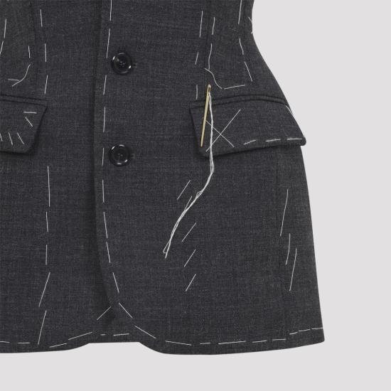 25FW 모스키노 자켓 252D1001 5417 Grey - MOSCHINO