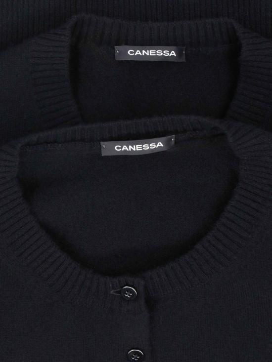  카네사 스웨터 NWKZ001 FK0001V319 Black - CANESSA