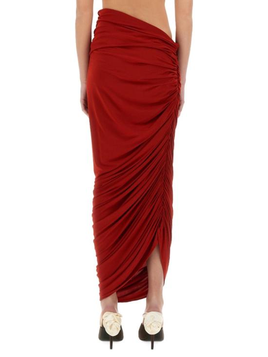 25SS 마그다뷰트림 롱 스커트 442525 RED Red - MAGDA BUTRYM
