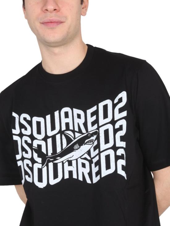  디스퀘어드2 반팔 티셔츠 S74GD1089 S23009900 Black - DSQUARED2