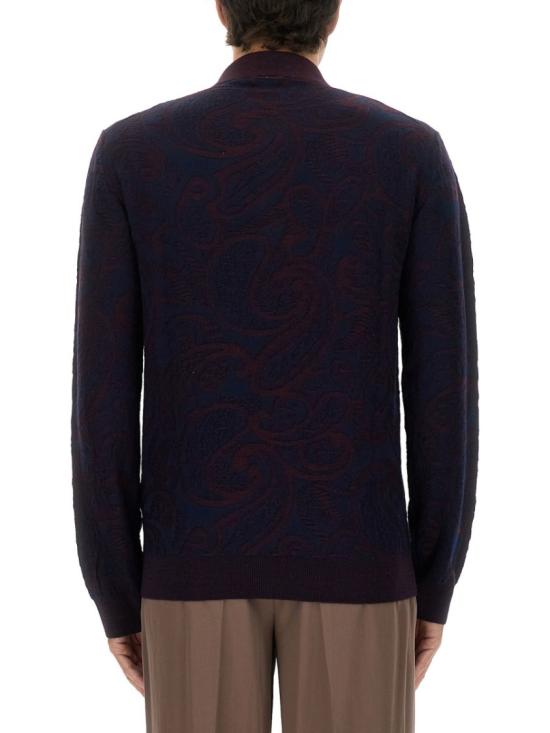 25FW 에트로 폴로 티셔츠 MRKF0028 AQ298S9883 Blue - ETRO