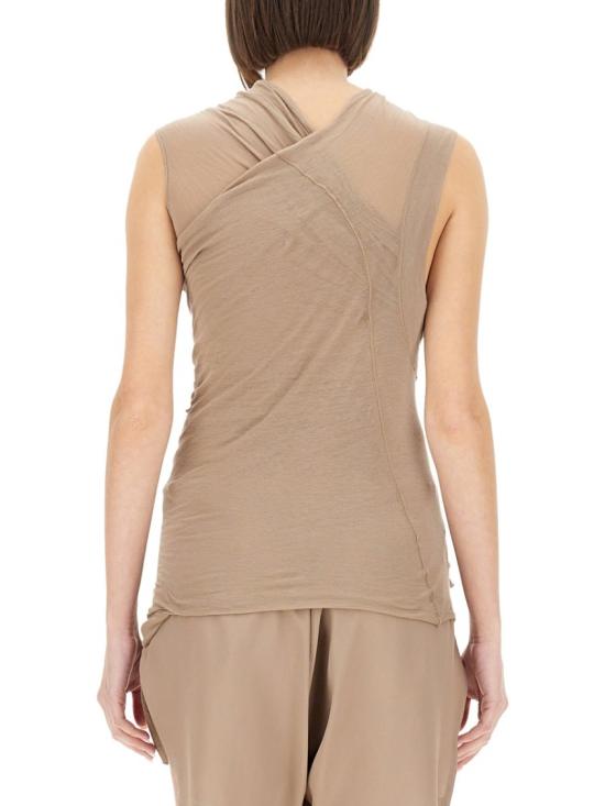  릭 오웬스 민소매 티셔츠 RP01E7109 UC64 Neutrals - RICK OWENS