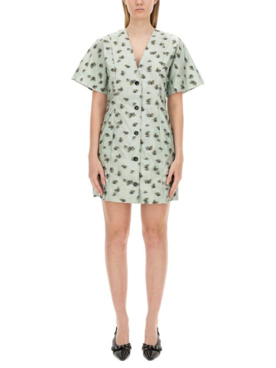  가니 숏 원피스 F9418 073 Green