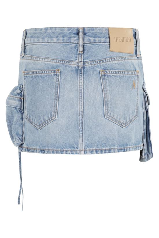 25FW 디 아티코 데님 스커트 251WCR00136 DDD085AA 097 Blue - THE ATTICO