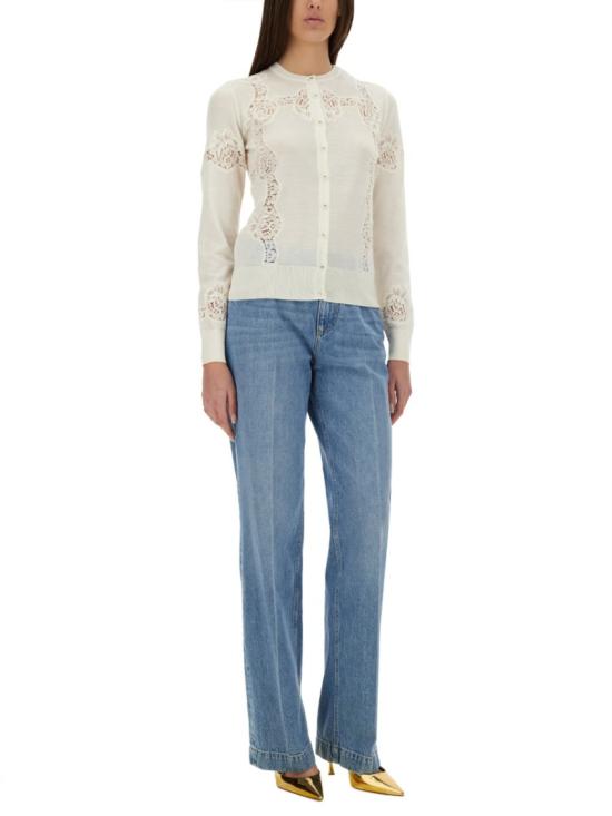 25SS 돌체앤가바나 가디건 FXV05T JDVB0W0800 White - DOLCE & GABBANA