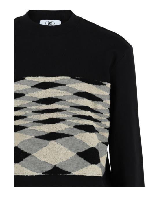  엠 미쏘니 긴팔 티셔츠 S23UW06 BJ00LO S91MD 00980 S Black - M MISSONI