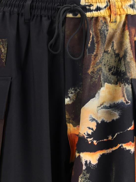 25FW 와이쓰리 스트레이트 팬츠 KA9630 BLACK MULTICOLOUR - Y-3