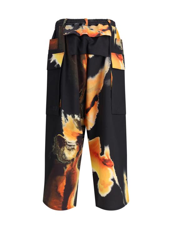 25FW 와이쓰리 스트레이트 팬츠 KA9630 BLACK MULTICOLOUR - Y-3