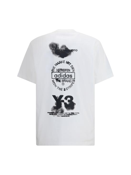 25FW 와이쓰리 반팔 티셔츠 JZ0712 WHITE - Y-3