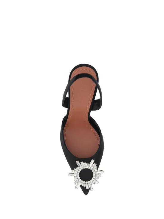 25FW 아미나 무아디 힐/펌프스 C9S343855BEG SATINBLACK - AMINA MUADDI