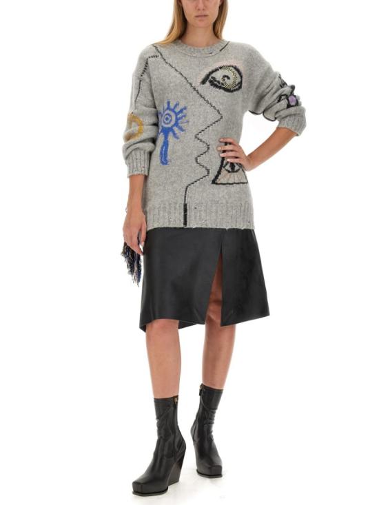  스텔라 맥카트니 스웨터 6K0567 3S24388490 Grey - STELLA MCCARTNEY