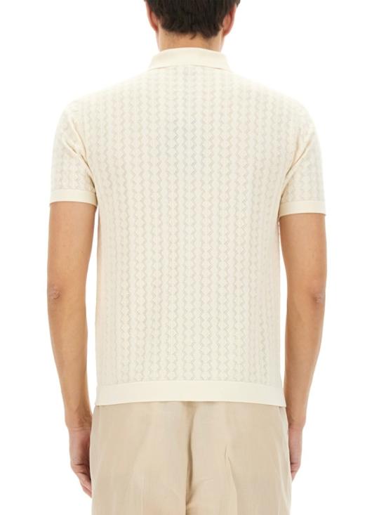 돌체앤가바나 반팔 셔츠 GXVA9T JBCFJW0001 Neutrals - DOLCE & GABBANA