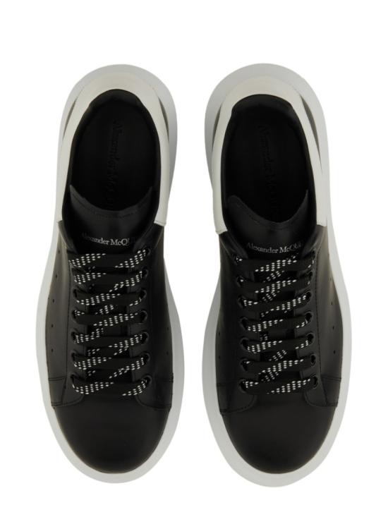 25FW 알렉산더 맥퀸 오버사이즈 드 스니커즈 553680 WIAIG1070 Black - ALEXANDER MCQUEEN
