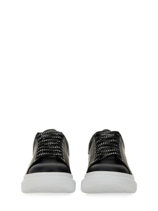 25FW 알렉산더 맥퀸 오버사이즈 드 스니커즈 553680 WIAIG1070 Black - ALEXANDER MCQUEEN