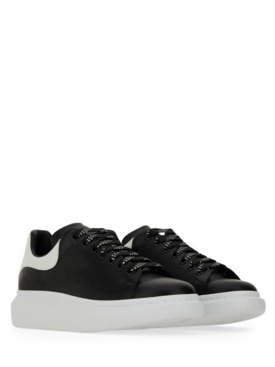 25FW 알렉산더 맥퀸 오버사이즈 드 스니커즈 553680 WIAIG1070 Black - ALEXANDER MCQUEEN