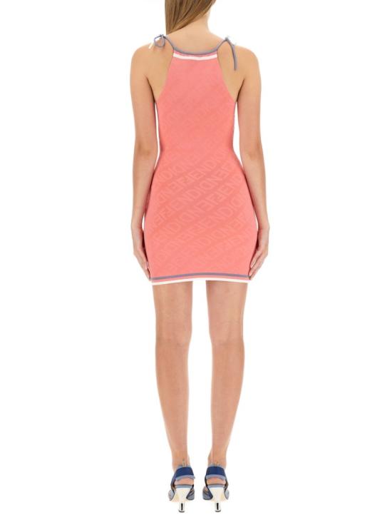  펜디 숏 원피스 FZDA98 ANZEF1K9Y Pink - FENDI