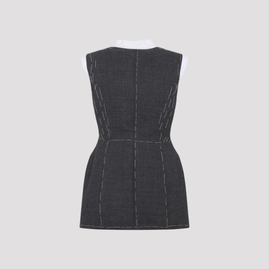 25FW 모스키노 코트 252D1001 5417 Grey - MOSCHINO