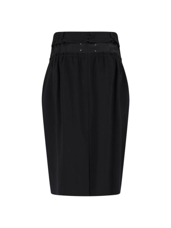 25FW 마르지엘라 미디 스커트 S51ME0040 M35517900 Black - MAISON MARGIELA