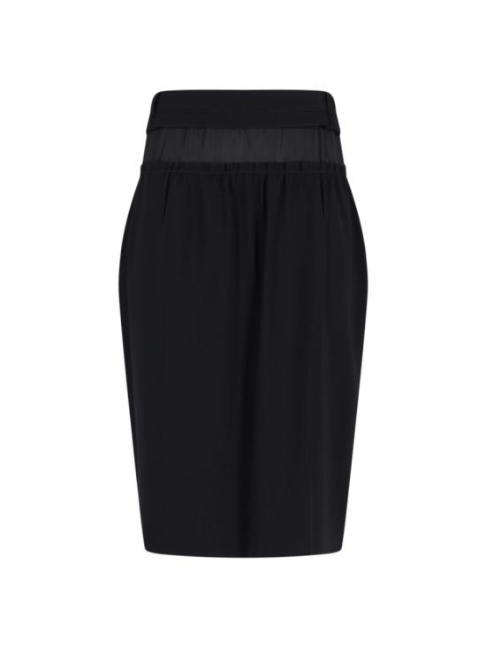 25FW 마르지엘라 미디 스커트 S51ME0040 M35517900 Black