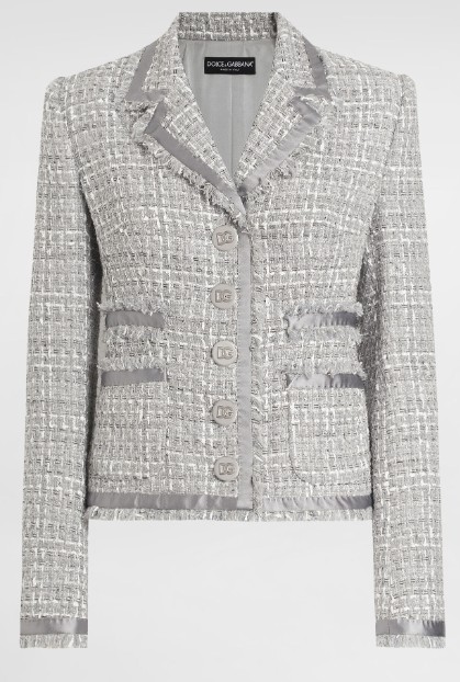 25SS 돌체앤가바나 자켓 F27DITFQOAB S8100 QUADRI CHECK TARTAN