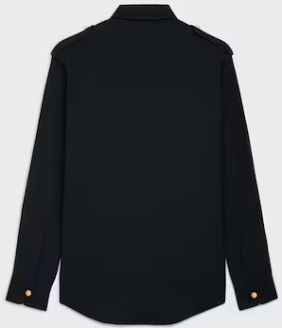 25SS 셀린느 긴팔 셔츠 RC055364F 07MR Navy - CELINE