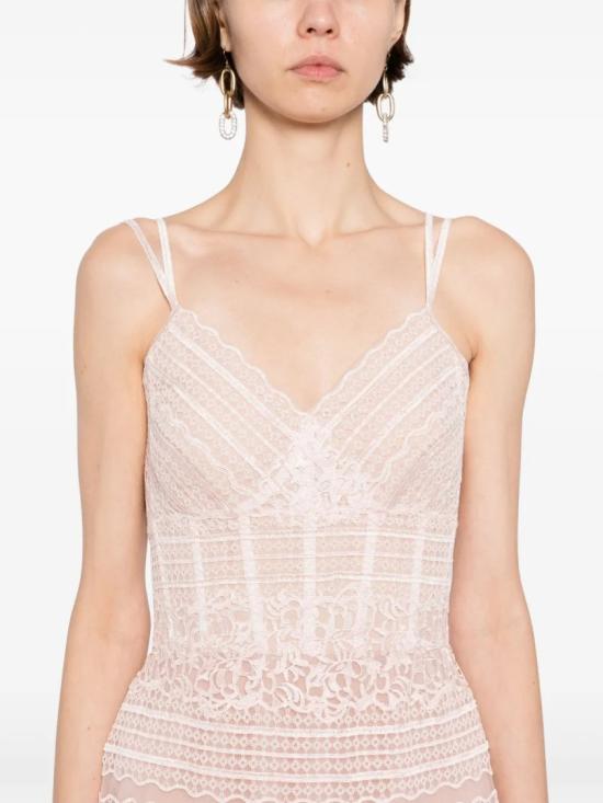  사이드 코베이시 롱 원피스 레이스 롱 드레스 - SAIID KOBEISY