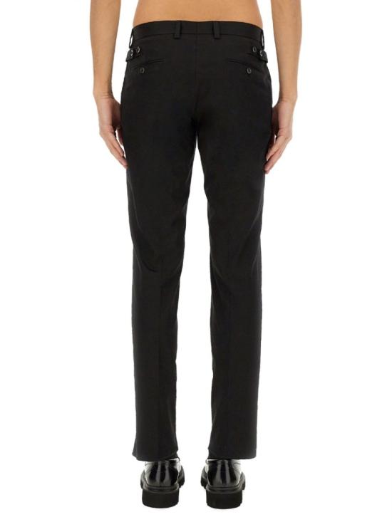 25SS 돌체앤가바나 스트레이트 팬츠 GY6IEZ GJ090N0000 Black - DOLCE & GABBANA