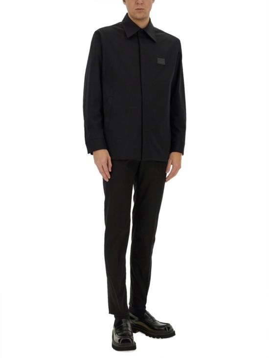 25SS 돌체앤가바나 스트레이트 팬츠 GY6IEZ GJ090N0000 Black - DOLCE & GABBANA