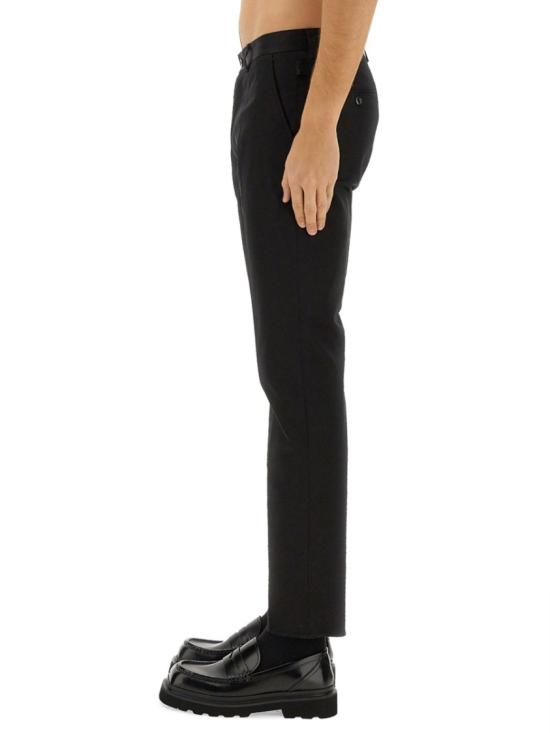 25SS 돌체앤가바나 스트레이트 팬츠 GY6IEZ GJ090N0000 Black - DOLCE & GABBANA
