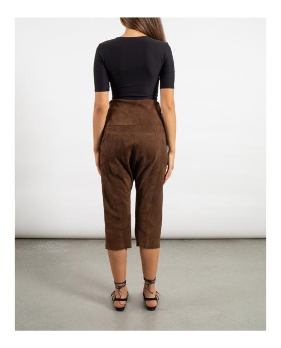  생로랑 스트레이트 팬츠 500961 YC2LW 6040 34 Brown - SAINT LAURENT