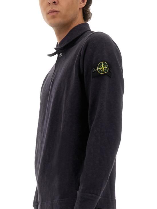 25FW 스톤 아일랜드 폴로 티셔츠 6100054 S0238V0026 Black - STONE ISLAND
