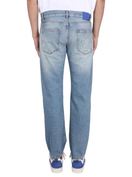  마르셀로 불론 데님 팬츠 CMYA031 S23DEN0014584 Grey - MARCELO BURLON