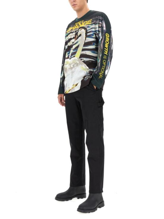  버버리 반팔 티셔츠 8077333 B7830 Black - BURBERRY