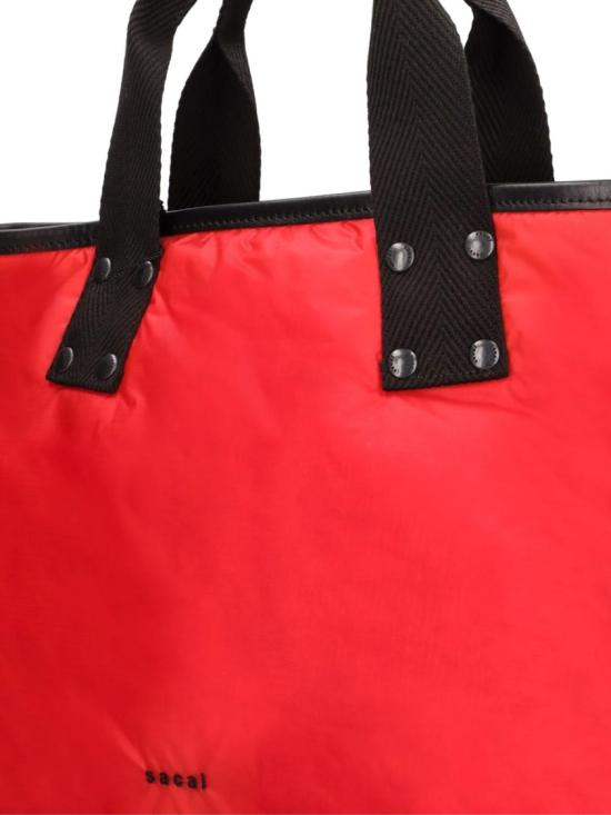 25FW 사카이 토트백 230591S751 Red - SACAI