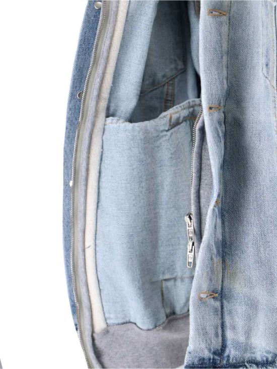 25FW 발렌시아가 데님 자켓 824304 TSW824200 Blue - BALENCIAGA